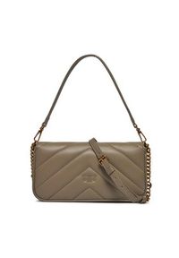 Pinko Torebka Love Click Baguette Mini AI 23-24 PLTT 100068 A136 Beżowy. Kolor: beżowy. Materiał: skórzane #5