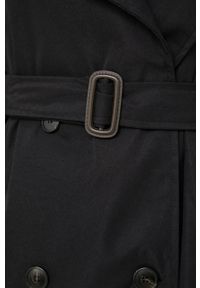 Answear Lab płaszcz damski kolor czarny przejściowy dwurzędowy. Kolor: czarny. Styl: wakacyjny #6