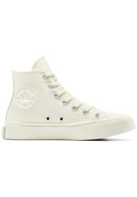 Sneakers Converse Chuck Taylor All Star. Kolor: beżowy. Materiał: materiał. Model: Converse All Star. Sport: fitness #1