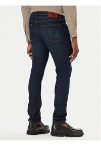 Calvin Klein Jeans Jeansy LV04RD718G Granatowy Skinny Fit. Kolor: niebieski