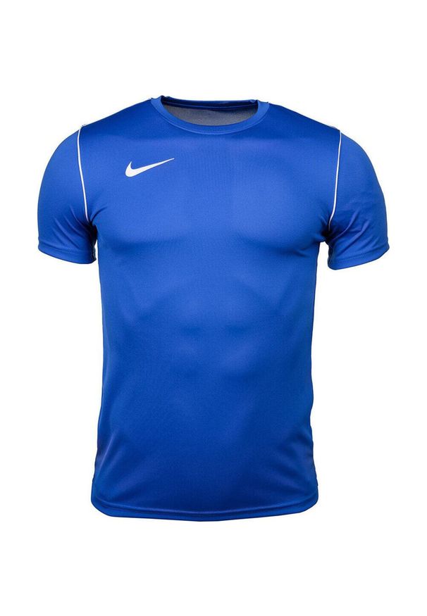Koszulka sportowa dla dzieci Nike Dri Fit Park. Kolor: niebieski. Technologia: Dri-Fit (Nike). Sport: piłka nożna
