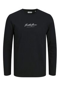 Jack & Jones Piżama Clyde 12286555 Czarny Loose Fit. Kolor: czarny. Materiał: bawełna #4