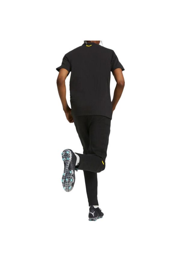 Puma - Spodnie dresowe Borussia Dortmund 2022/23. Kolor: czarny. Materiał: dresówka. Sport: piłka nożna