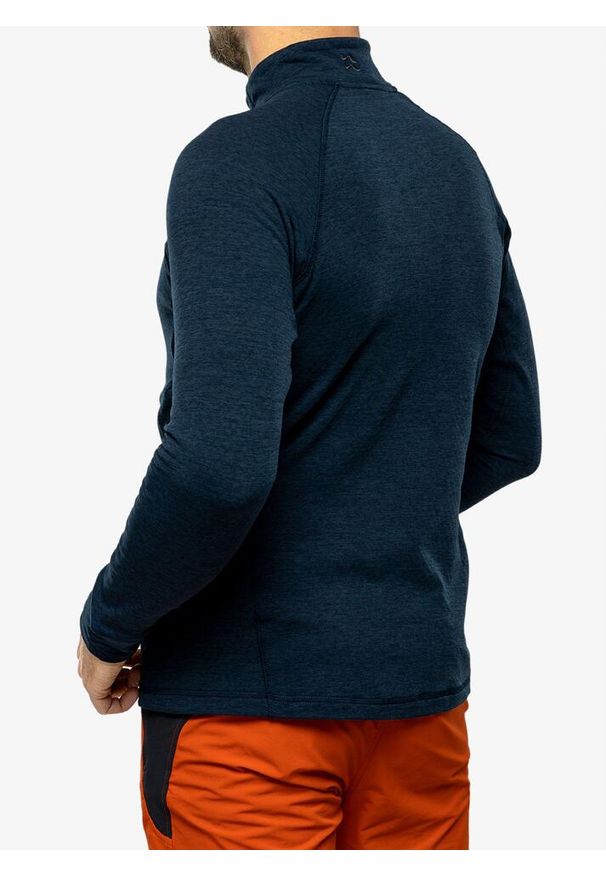 Bluza bez kaptura męska Rab Nexus Jacket. Typ kołnierza: bez kaptura. Kolor: niebieski. Materiał: polar. Sport: turystyka piesza