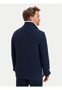 Quiksilver Sweter Boulevard EQYSW03328 Granatowy Regular Fit. Kolor: niebieski. Materiał: bawełna #7