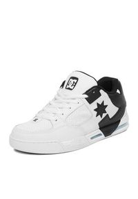 DC Shoes Sneakersy EO-DC COMMAND DC02220102 Biały. Kolor: biały. Materiał: skóra #5