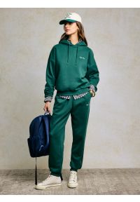 Big-Star - Spodnie damskie dresowe zielone Foxie 304. Kolor: zielony. Materiał: dresówka. Wzór: haft. Sport: turystyka piesza #5