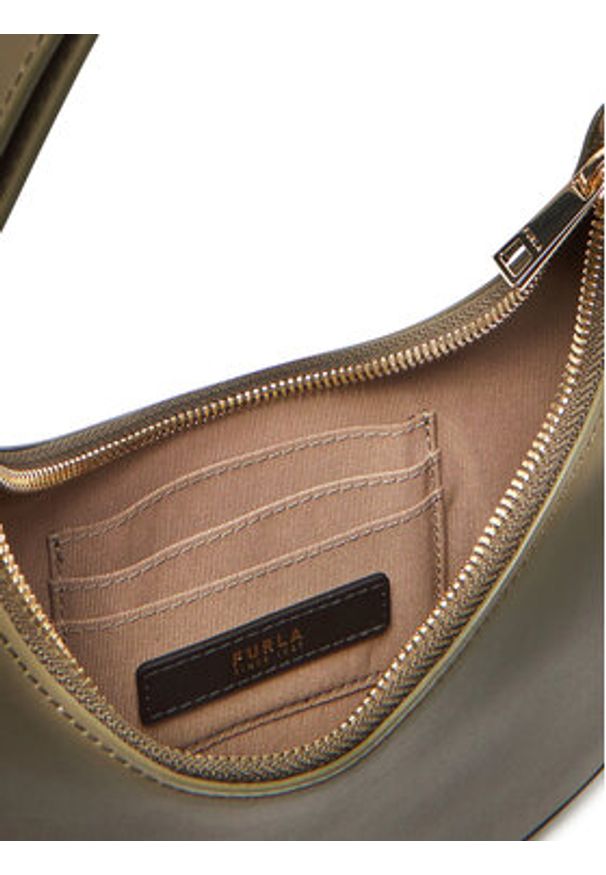 Furla Torebka Delizia Mini WE00649 AX0733 CN 2810S Zielony. Kolor: zielony. Materiał: skórzane