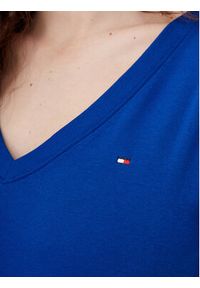 TOMMY HILFIGER - Tommy Hilfiger T-Shirt New Cody WW0WW40584 Niebieski Slim Fit. Kolor: niebieski. Materiał: bawełna