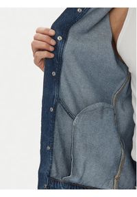 Liu Jo Kurtka jeansowa QA5300 D0257 78263 Granatowy Regular Fit. Kolor: niebieski. Materiał: bawełna #3