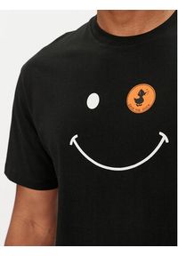 Save The Duck T-Shirt DT1197M BESY18 Czarny Regular Fit. Kolor: czarny. Materiał: bawełna