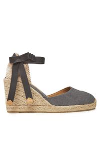 Castañer Espadryle Carina/8/002 021642 Szary. Kolor: szary. Materiał: materiał