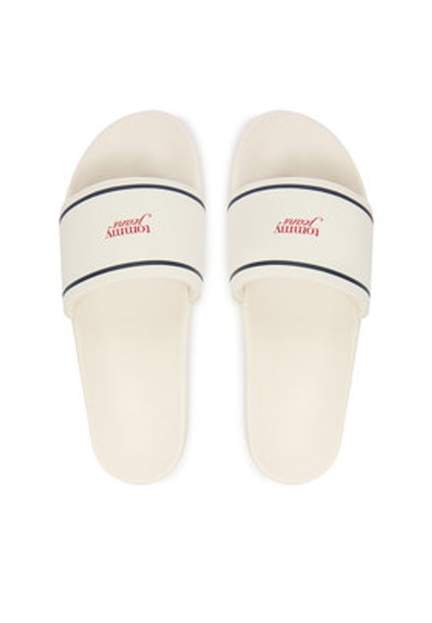 Tommy Jeans Klapki Tjw Poolslides EN0EN02976 Biały. Kolor: biały. Materiał: syntetyk