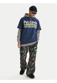 DC Shoes Bluza Dryden ADYFT03411 Niebieski Regular Fit. Kolor: niebieski. Materiał: syntetyk #7