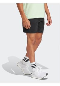 Adidas - adidas Szorty sportowe Future Icons IN3320 Czarny Regular Fit. Kolor: czarny. Materiał: bawełna. Styl: sportowy #6