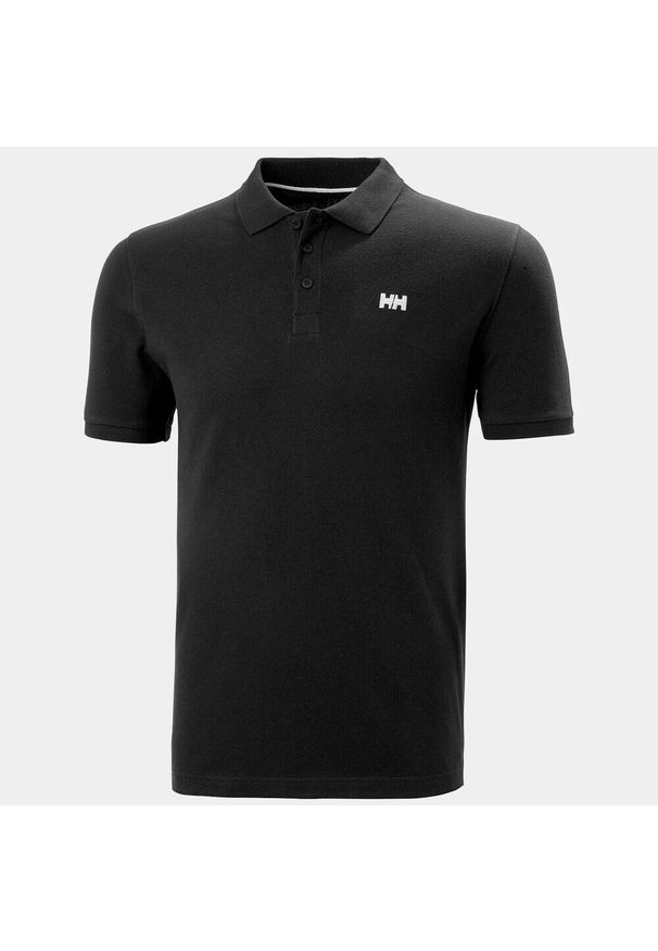 Polo Helly Hansen Transat. Typ kołnierza: polo. Kolor: czarny. Sezon: lato