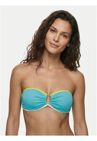 Seafolly Góra od bikini Beach Bound 31283-072 Turkusowy. Kolor: turkusowy. Materiał: syntetyk #3