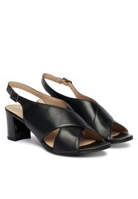 Caprice Sandały 9-28309-46 Czarny. Kolor: czarny. Materiał: skóra #3