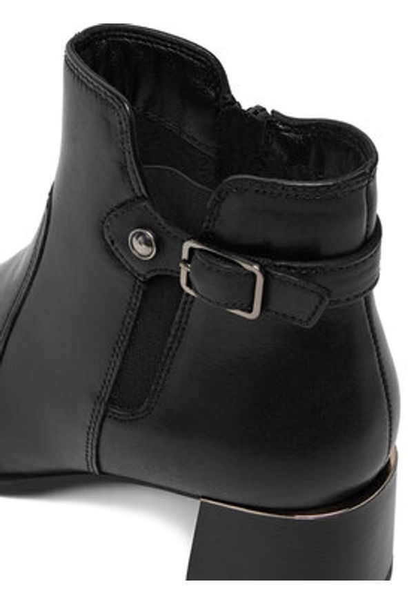 Lasocki Botki CEO-WB-THESSA-32 Czarny. Kolor: czarny. Materiał: skóra