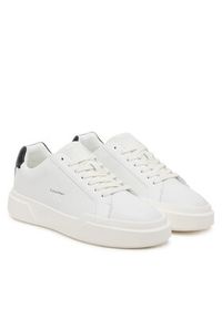 Calvin Klein Sneakersy Chunky Cupsole Laceup Lth Wn YW0YW01947 Biały. Kolor: biały. Materiał: skóra #6