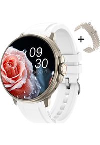 Smartwatch Rubicon Zegarek SMARTWATCH Rubicon RNCF15 biały92/beżowy. Rodzaj zegarka: smartwatch. Kolor: biały, beżowy, wielokolorowy