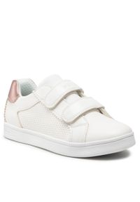 Sneakersy Geox J Djrock G. D J254MD 054AJ C0674 D White/Rosa. Kolor: biały. Materiał: skóra