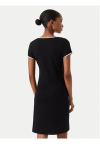 Karl Lagerfeld Jeans Sukienka codzienna B2W13045 Czarny Slim Fit. Okazja: na co dzień. Kolor: czarny. Materiał: wiskoza. Typ sukienki: proste. Styl: casual #3