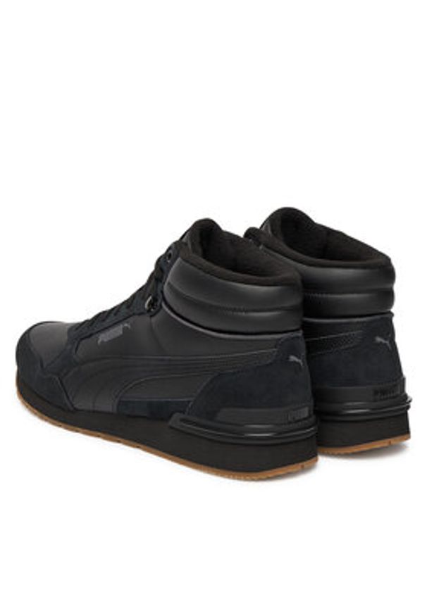 Puma Sneakersy St Runner V4 Mid Sd 402894 01 Czarny. Kolor: czarny. Materiał: skóra