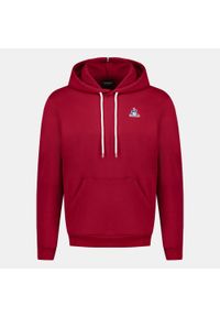 Bluza z kapturem Le Coq Sportif Essentiels N°1. Typ kołnierza: kaptur. Kolor: czerwony, wielokolorowy, brązowy #1