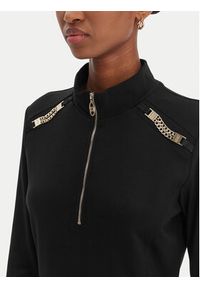 Liu Jo Sport Sukienka codzienna TA6019 JS182 Czarny Regular Fit. Okazja: na co dzień. Kolor: czarny. Materiał: wiskoza. Typ sukienki: sportowe, proste. Styl: casual, sportowy #5