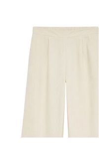 Vero Moda Kuloty Mymilo 10321626 Beżowy jasny Regular Fit. Kolor: beżowy. Materiał: len #3