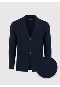 Pako Lorente - PAKO LORENTE – Dzianinowa wełniana marynarka męska. Okazja: na co dzień. Materiał: dzianina, wełna. Styl: elegancki, casual #3