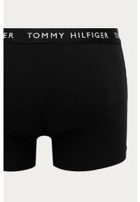 TOMMY HILFIGER - Tommy Hilfiger - Bokserki (3-pack). Kolor: szary. Materiał: bawełna, dzianina, elastan. Wzór: nadruk #2