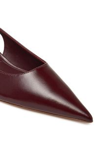 Aldo Sandały Goldensheen 13921942 Bordowy. Kolor: czerwony. Materiał: skóra