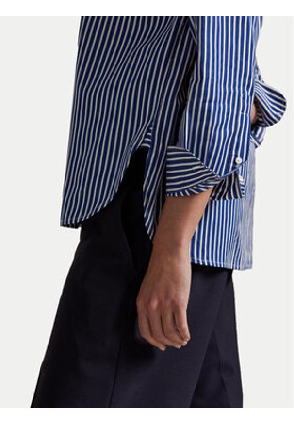 Polo Ralph Lauren Koszula 211910743032 Niebieski Regular Fit. Typ kołnierza: polo. Kolor: niebieski. Materiał: bawełna