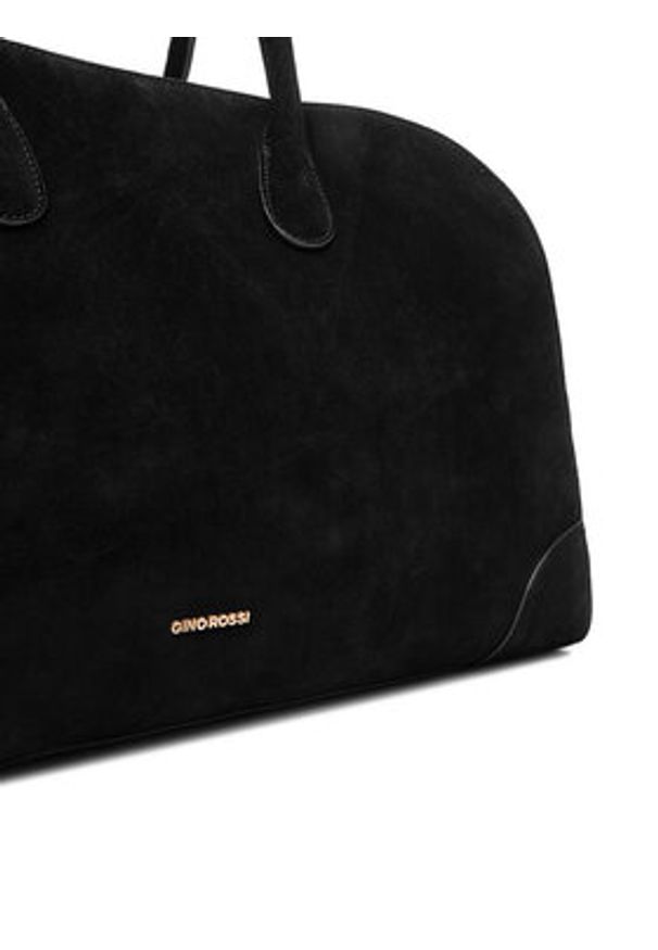 Gino Rossi Torebka EO-LAURA-LA224-19139 Czarny. Kolor: czarny. Materiał: zamszowe, skórzane