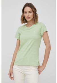Calvin Klein Jeans t-shirt (2-pack) damski. Wzór: nadruk #7