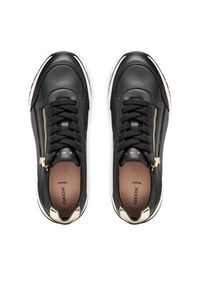 Geox Sneakersy D Desya D6600A 085BN C9258 Czarny. Kolor: czarny. Materiał: skóra #3