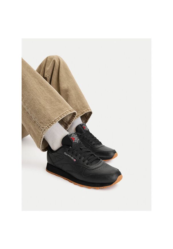 Sneakersy Reebok. Kolor: czarny. Model: Reebok Classic