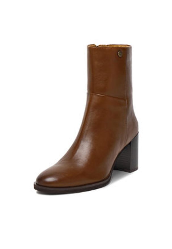 Beverly Hills Polo Club Botki CEO-WI40-MABEL-01 Brązowy. Kolor: brązowy. Materiał: skóra