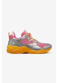 ARKK Copenhagen - Arkk Copenhagen sneakersy Kanetyk kolor srebrny. Nosek buta: okrągły. Zapięcie: sznurówki. Kolor: srebrny. Materiał: guma #1