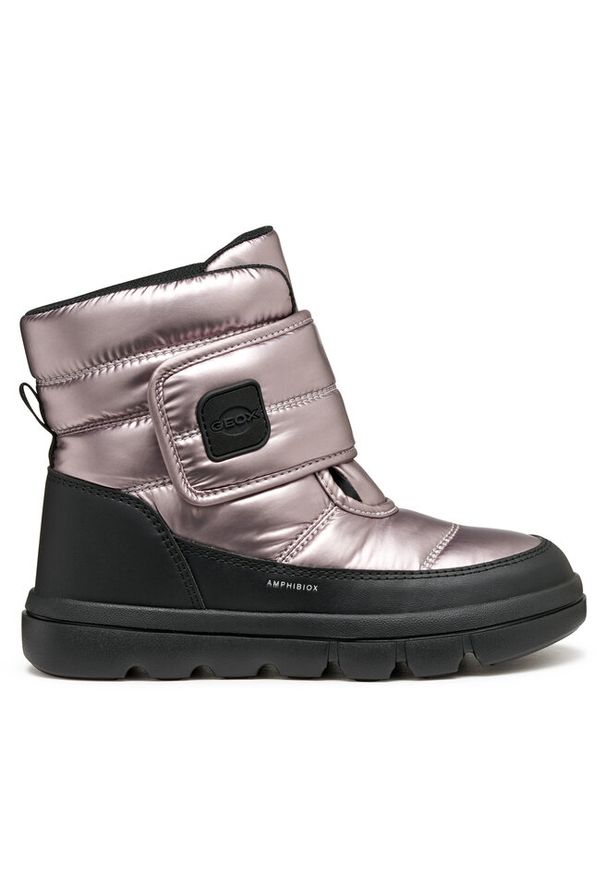 Śniegowce Geox. Kolor: fioletowy