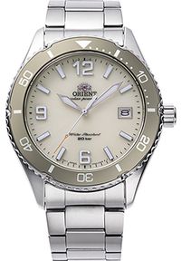 orient - Zegarek męski Orient RA-WJ0003S10B srebrny. Kolor: srebrny #1