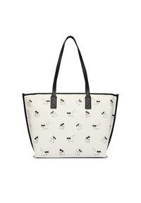 Karl Lagerfeld - KARL LAGERFELD Torebka B3W30349 Biały. Kolor: biały. Materiał: skórzane #5