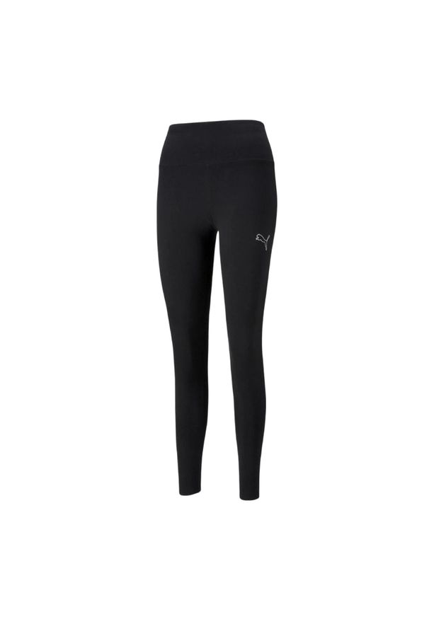 Puma - Legginsy Damskie Z Wysokim Stanem. Stan: podwyższony. Kolor: czarny. Sport: turystyka piesza