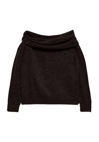 Vero Moda Sweter Lovely 10336698 Brązowy Regular Fit. Kolor: brązowy. Materiał: syntetyk #5