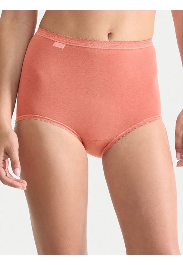 Sloggi Komplet 4 par fig klasycznych Basic 10103326 Kolorowy. Materiał: bawełna. Wzór: kolorowy