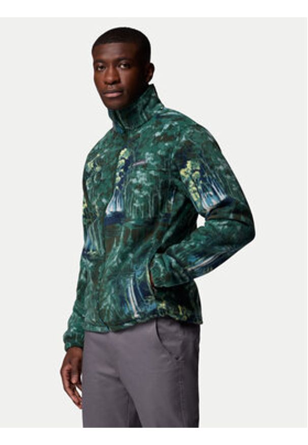 columbia - Columbia Polar Steens Mountain™ 1478231 Zielony Regular Fit. Kolor: zielony. Materiał: syntetyk