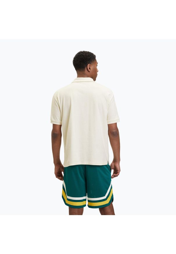 Fila - Koszulka polo męska FILA Liverpool Towelling. Typ kołnierza: polo. Kolor: beżowy