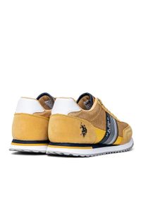 Sneakersy męskie żółte U.S. Polo Assn. XIRIO002-YEL003. Kolor: żółty. Sezon: jesień, lato #3